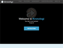 Tablet Screenshot of kronologi.asia